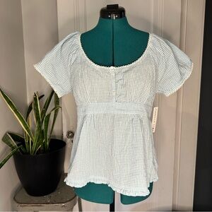 NWT Vanilla Star Y2K cottage core top